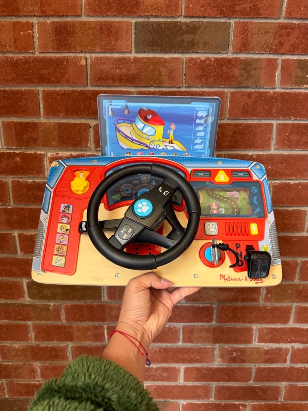 MELISSA & DOUG PAW PATROL WOODEN DASHBOARD